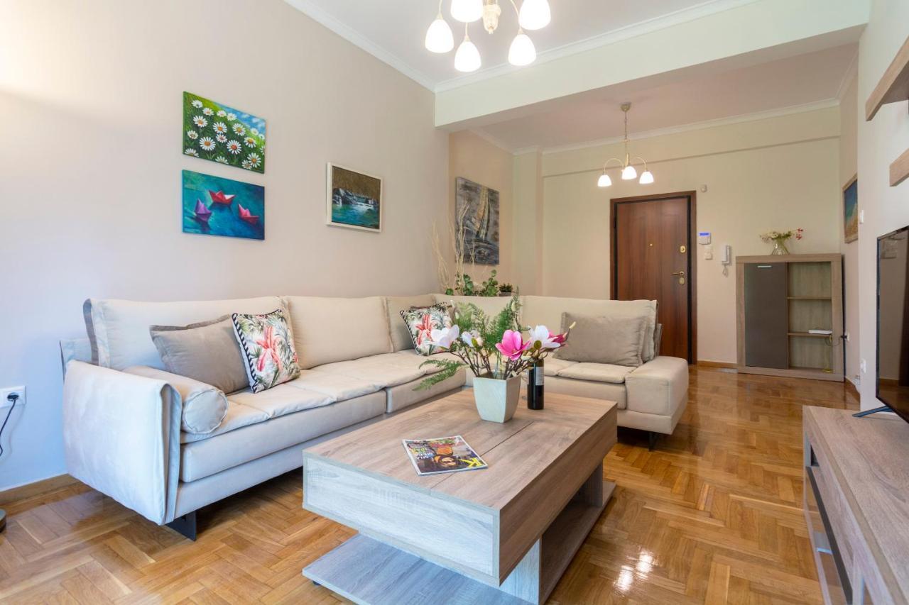 Acropolis View 2Bd Apt Next To Museum & Metro 아테네 외부 사진